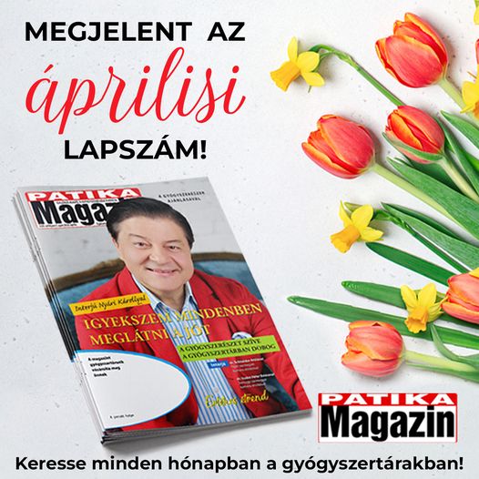 2024.04.05.  PATIKA MAGAZIN ÁPRILISI SZÁMÁBAN